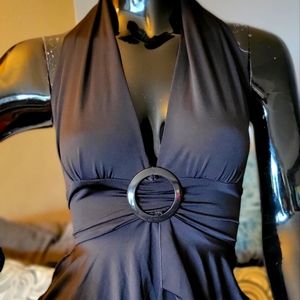 🔥SuperHawt Black Halter Top!